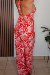 Tropi Open Back Jumpsuit