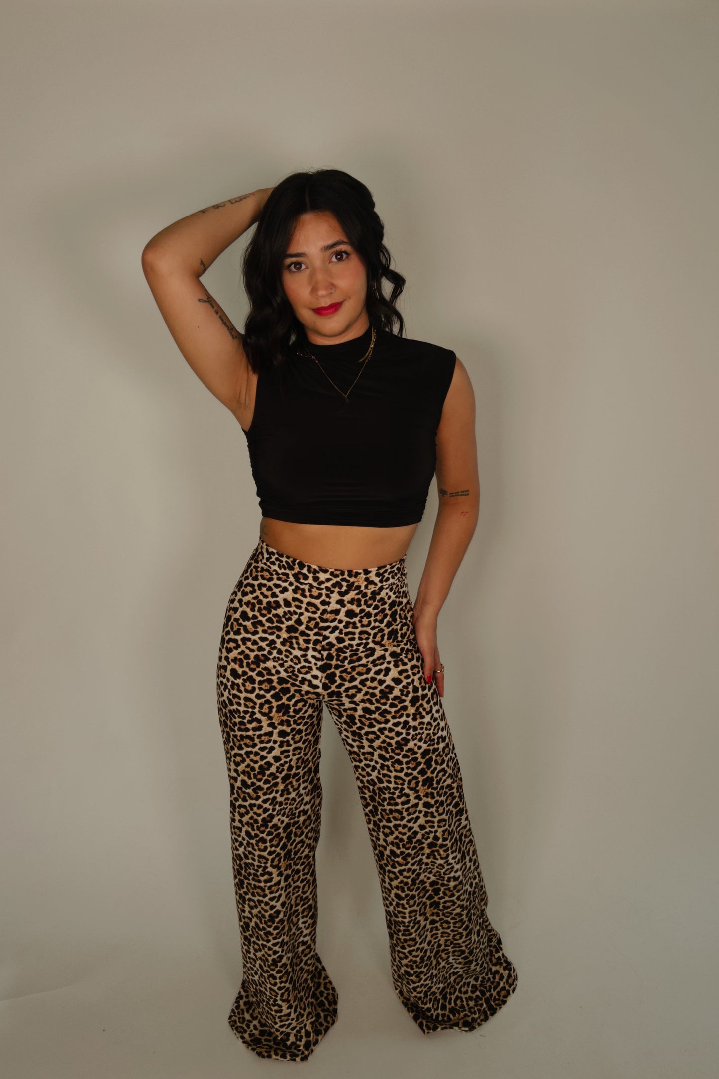 Leopard Print Palazzo