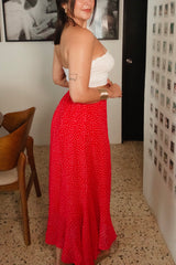 Red Polkadot Skirt