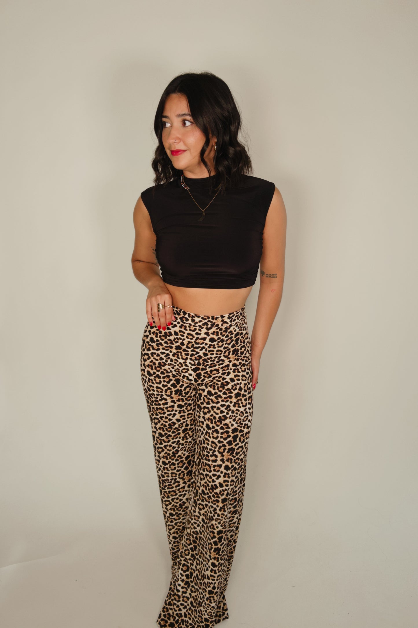 Leopard Print Palazzo