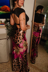 Black Open Back Top