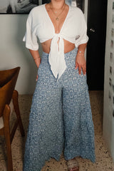 Blue Print Palazzo