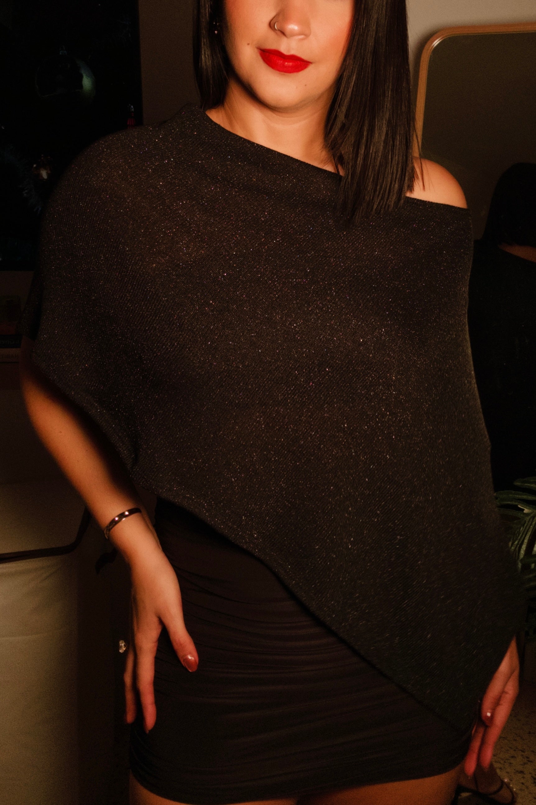 Black Cape Top