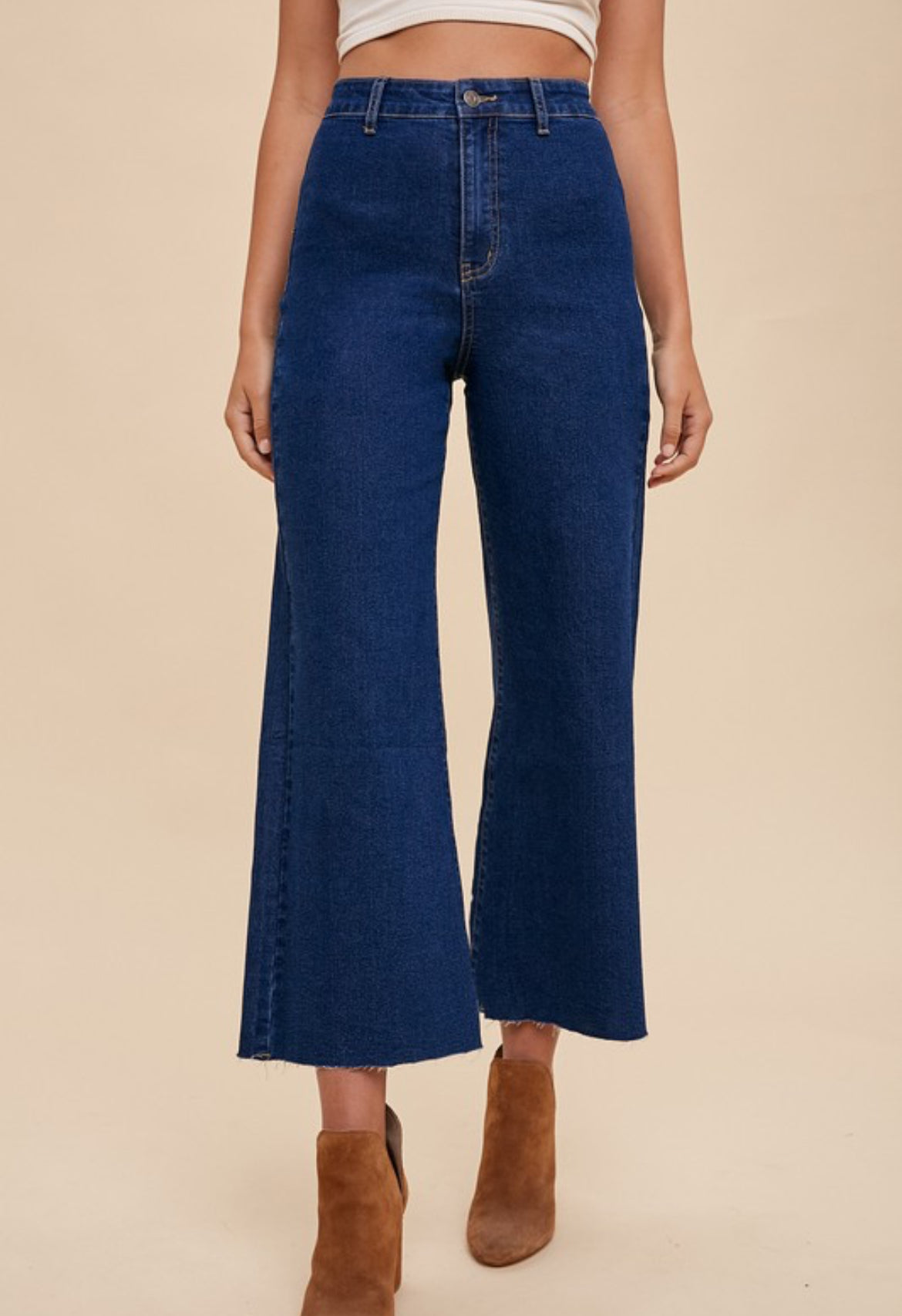 High Waist Stretch Denim